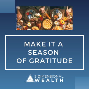 Make it a season of gratitude