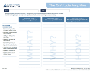 his Thanksgiving - Make It a Season of Gratitude - Here's something you can add to the mix, a meaningful activity that has become a tradition for the Andrew...