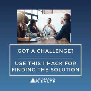 Got a Challenge? | Use This 1 Hack for Finding the Solution - The Solution Formulator can help your team tackle your next big thing, break the barriers, and get the energy and clarity you need to reach your goals.