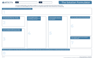 Got a Challenge? | Use This 1 Hack for Finding the Solution - The Solution Formulator can help your team tackle your next big thing, break the barriers, and get the energy and clarity you need to reach your goals.