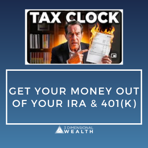 Start Getting Money Out of IRAs and 401(k)s at Age 59 1/2 | Protect yourself from unnecessary taxes and market downturns with a strategic rollout to move your money from traditional retirement accounts to properly structured, maximum-funded Indexed Universal Life (what I call an IUL LASER Fund).